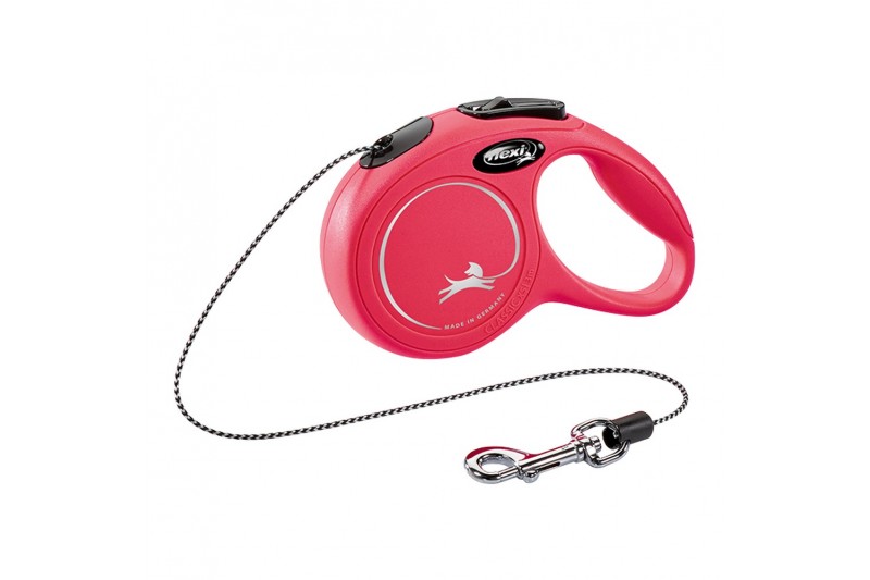 Cat Leash Flexi NEW CLASSIC Rood Maat XS