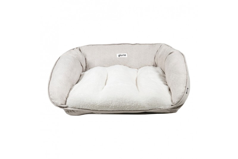 Dog Sofa Gloria MANDI Beige Polyester...