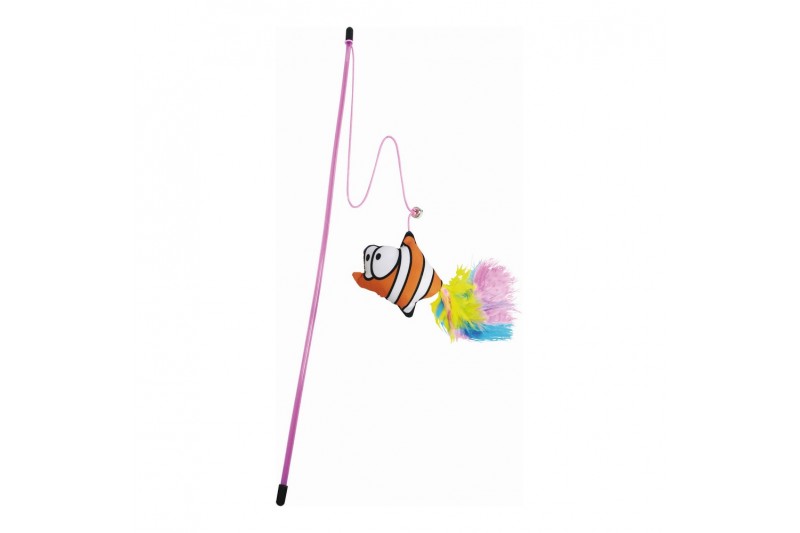 Cat wand Gloria Guppy Fish Plastic