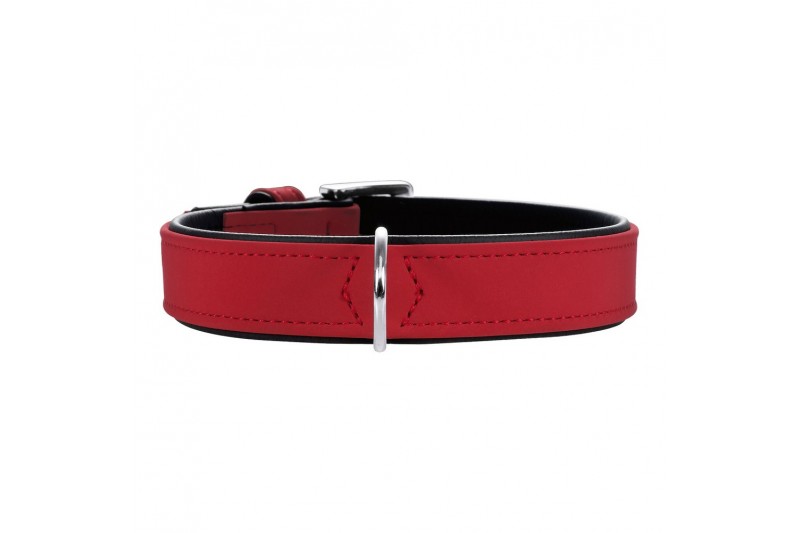 Dog collar Hunter Softie Red (28-38 cm)