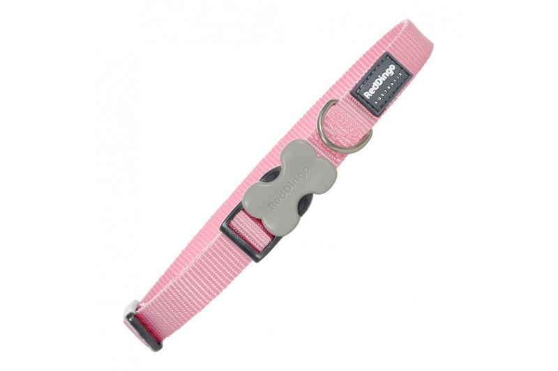 Dog collar Red Dingo Smooth Pink (1,5...