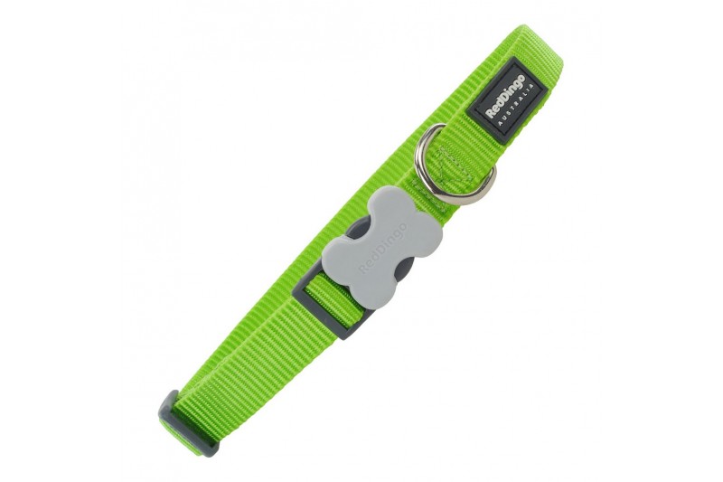 Dog collar Red Dingo Smooth Lime (2 x...