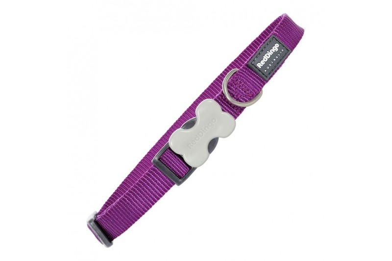 Dog collar Red Dingo Smooth Purple (2...