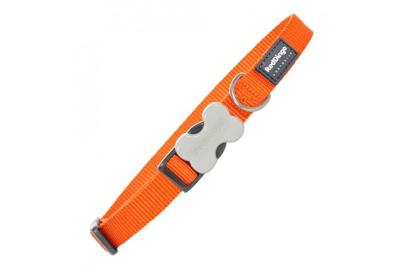 Dog collar Red Dingo Smooth Orange (2...