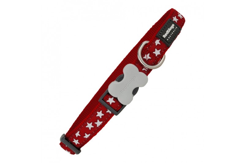 Dog collar Red Dingo Star Stars (1,2...