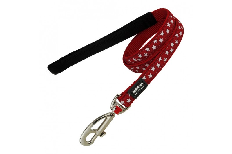 Dog Lead Red Dingo Red (2 x 120 cm)