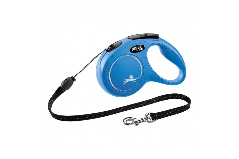 Dog Lead Flexi NEW CLASSIC Blue Size...