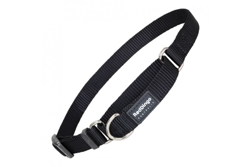 Dog collar Red Dingo Semi-choke Black...