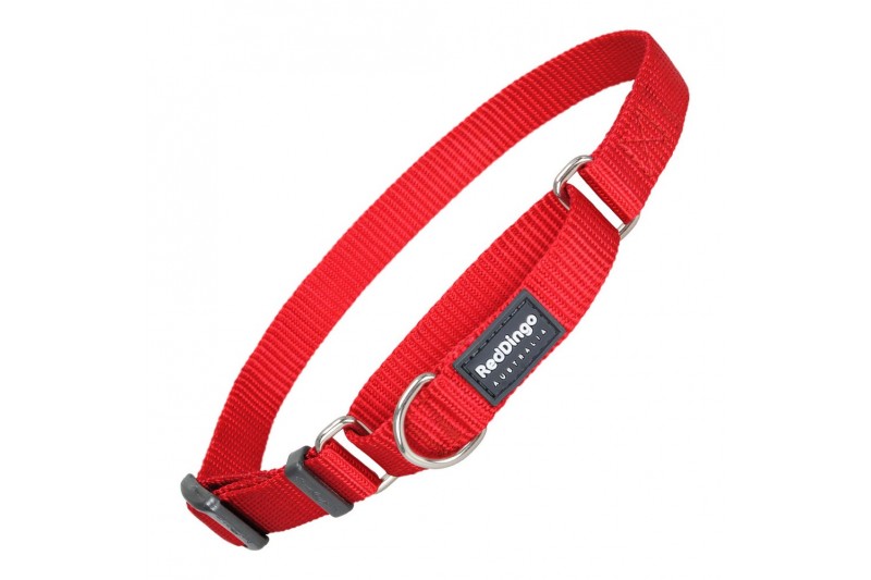 Dog collar Red Dingo Semi-choke Red...