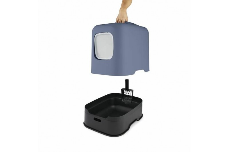 Cat Litter Box Rotho My Pet HORIZON Blue