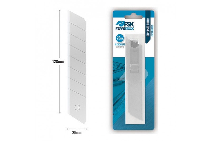 Cutter Blade Ferrestock 25 mm (10 uds)