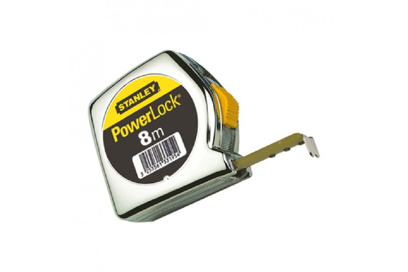 Rolmaat Stanley POWERLOCK 8 m x 25 mm...