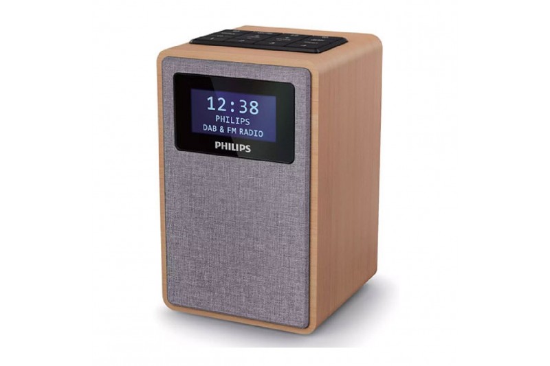 Clock-Radio Philips Grey