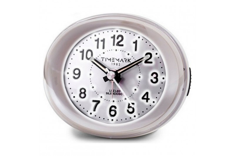 Analoge alarmklok Timemark Wit (9 x 9...