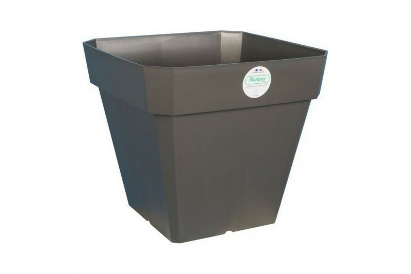 Plant pot Riviera Dark grey 65 L 49 x...