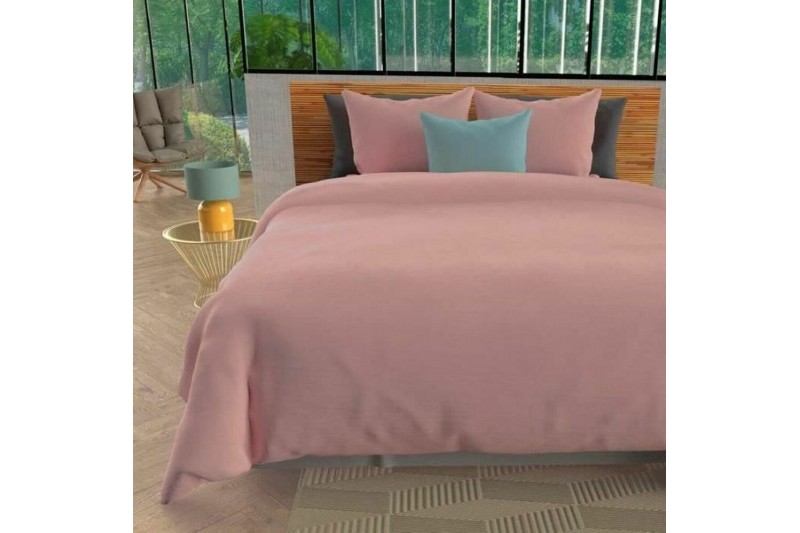 Jeu de draps Soleil D Ocre Rose (240...