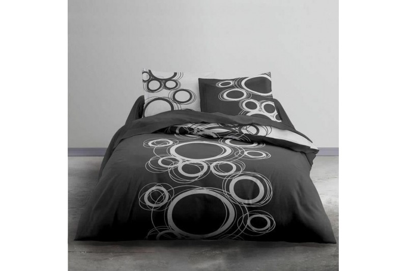 Bedding set TODAY White Circles Grey...