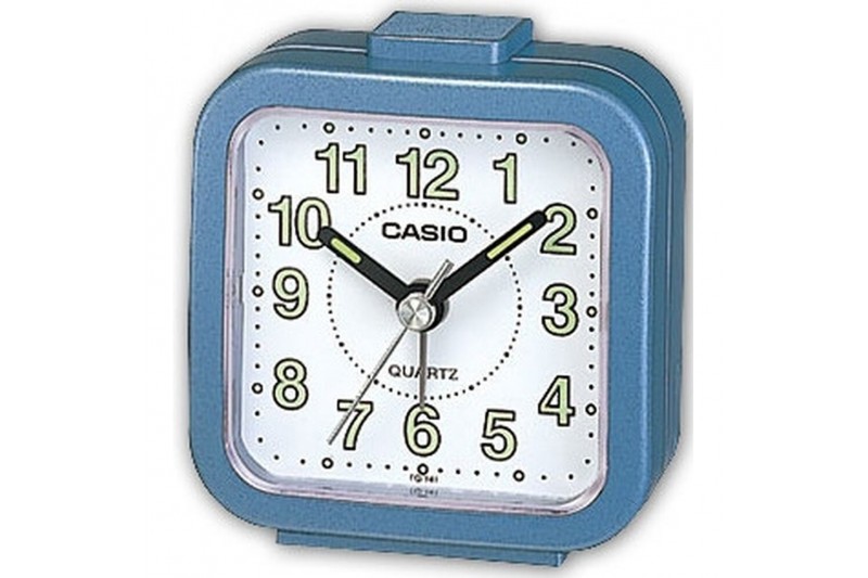 Alarm Clock Casio TQ-141-2EF Blue