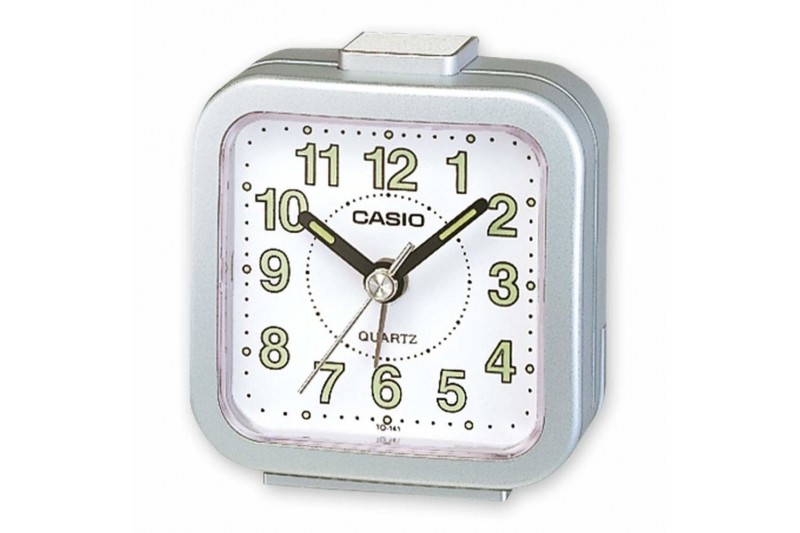 Alarm Clock Casio TQ-141-8EF Silver