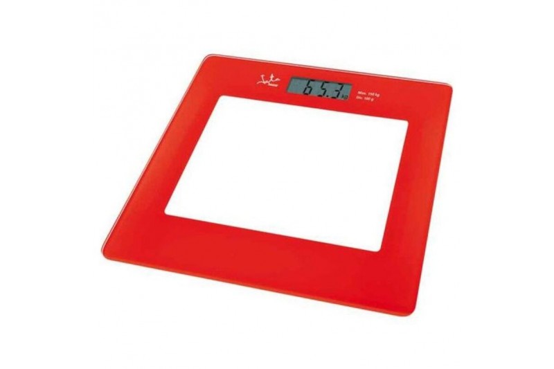 Báscula Digital de Baño JATA 290R Rojo