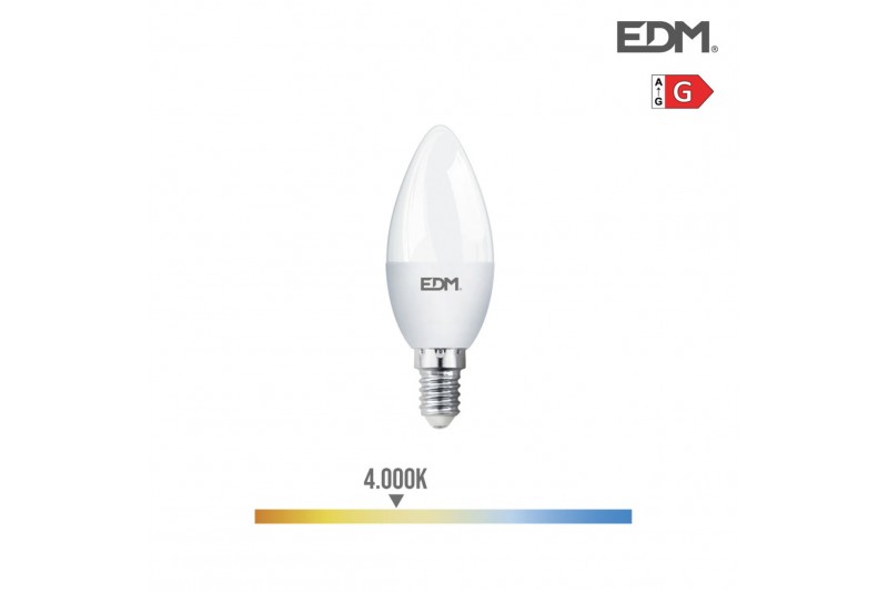 Lampe LED EDM 5 W E14 G 400 lm (4000 K)