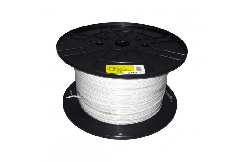 Cable EDM 3 x 1 mm White 300 m Ø 400...