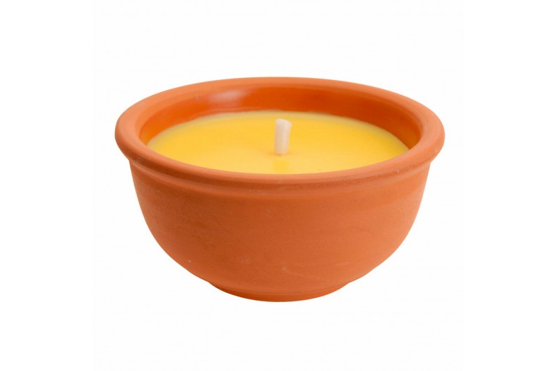 Candela ø 13 x 6,5 cm Citronella