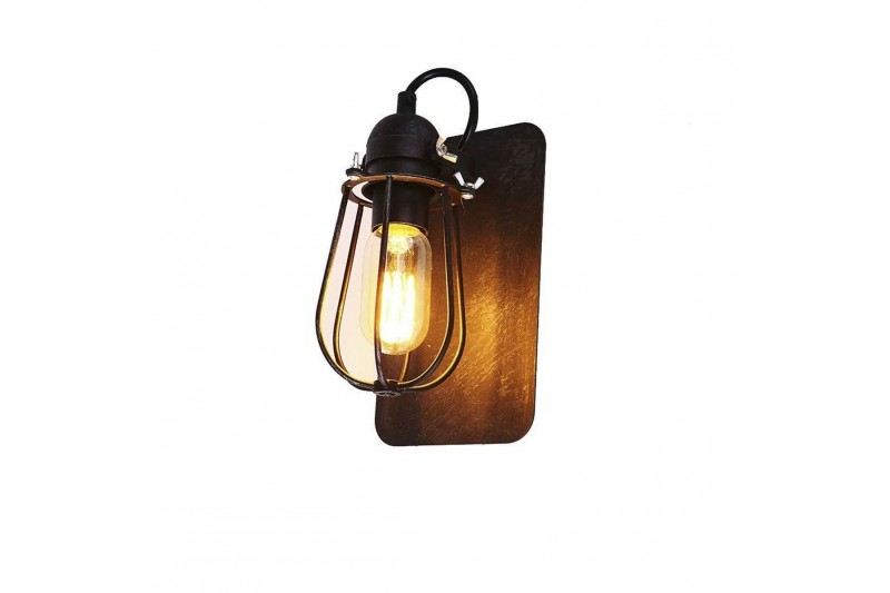 Wall Light EDM 32101 Black 60 W