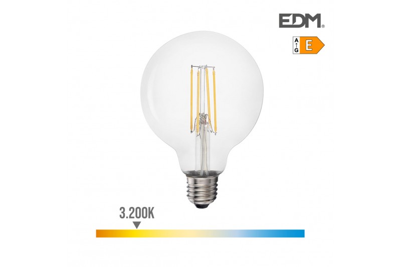 Lampe LED EDM E27 6 W E 800 lm (3200 K)