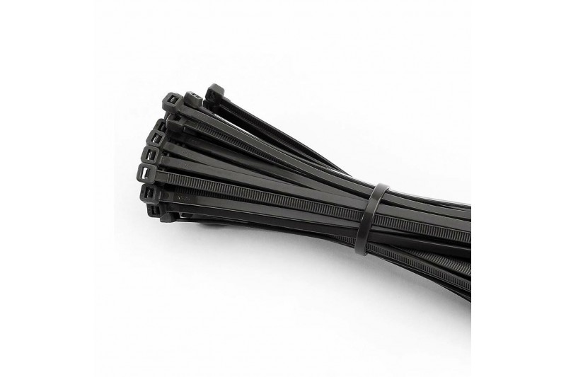 Nylon Cable Ties EDM Black 100 Units