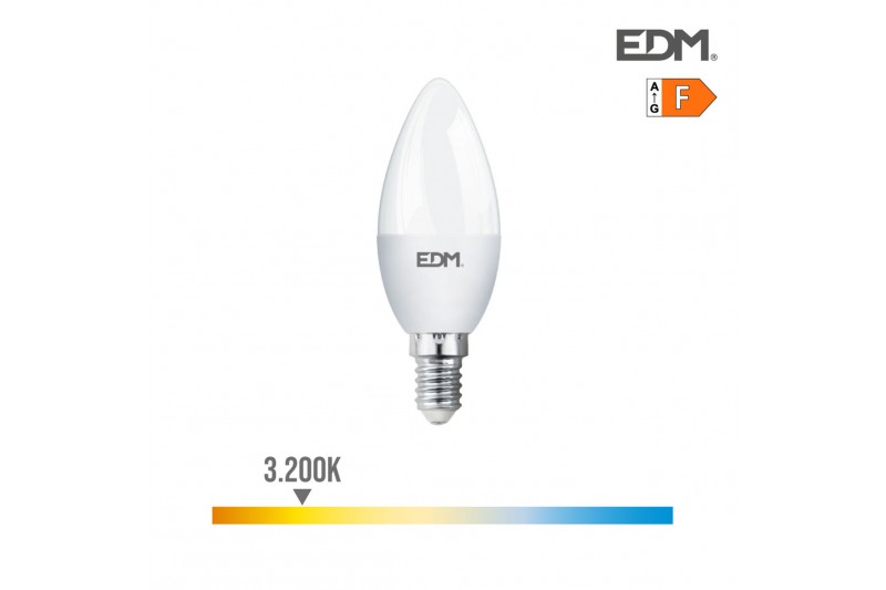 Bombilla LED EDM 7 W E14 F 600 lm...