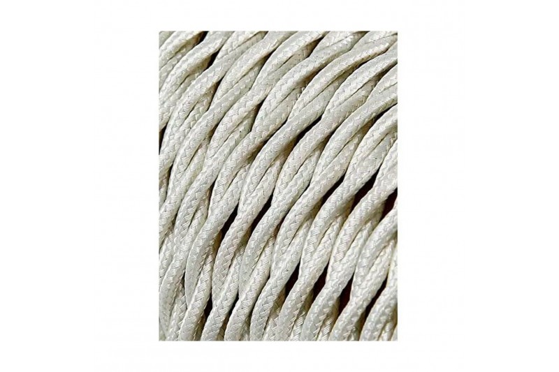 Cable EDM 2 x 0,75 mm Blanco 5 m