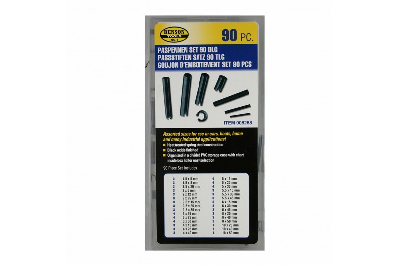 Satz Bensontools Pins 90 Stücke