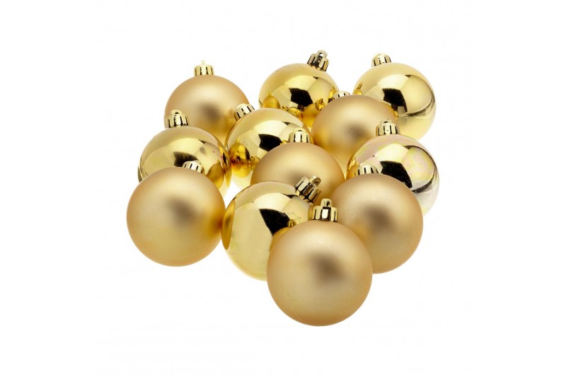 Boules de Noël Decoris Or (Ø6 cm)