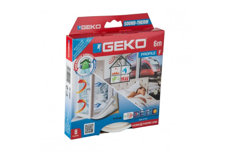 Draught excluder Geko White 6 m