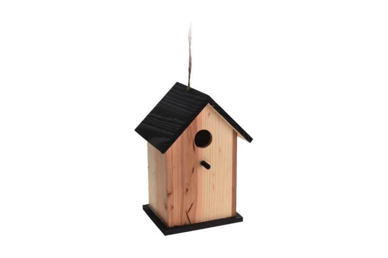 Bird House Wood (15,5 x 13 x 22 cm)