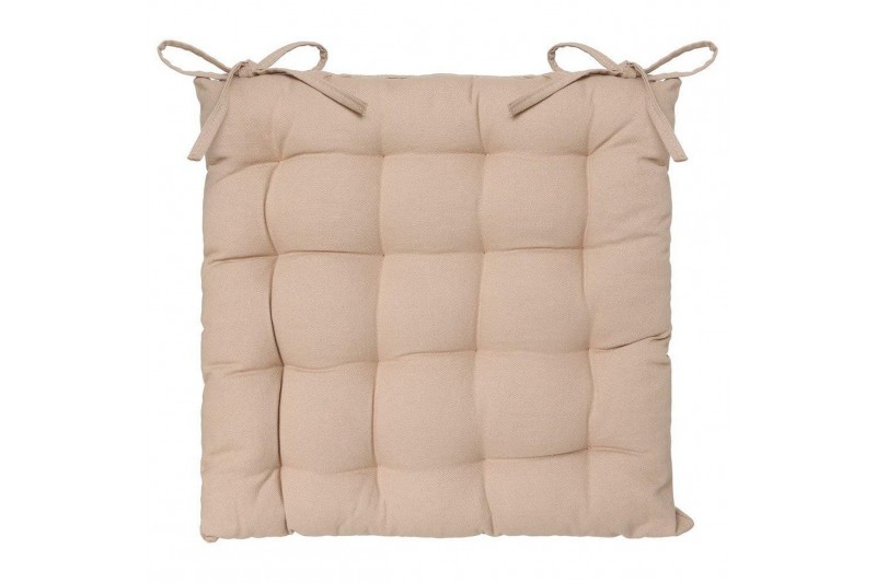 Stoelkussen Atmosphera Beige (38 x 38...