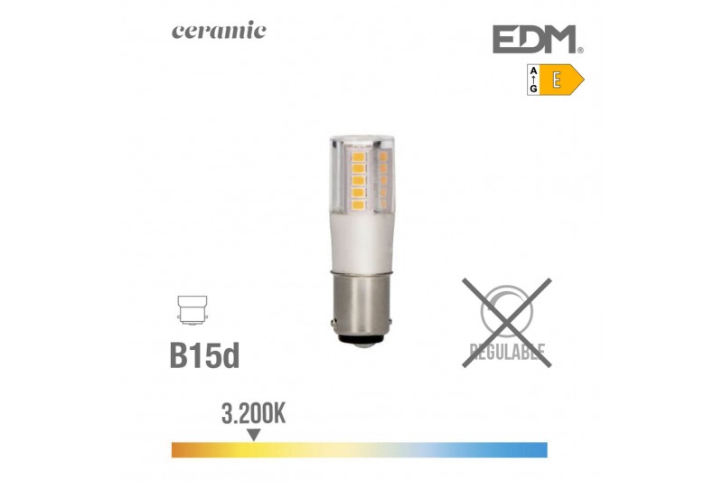 Bombilla LED EDM 650 Lm 5,5 W E (3200 K)