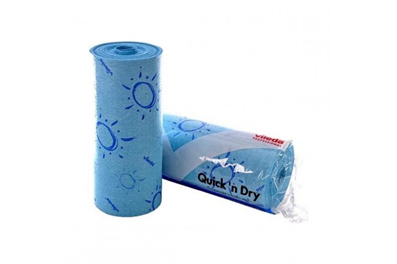 Cleaning cloth Vileda Blue (10 m)