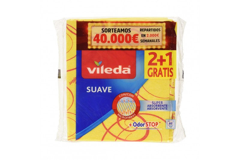 Tuch Vileda Gelb Mikrofasern