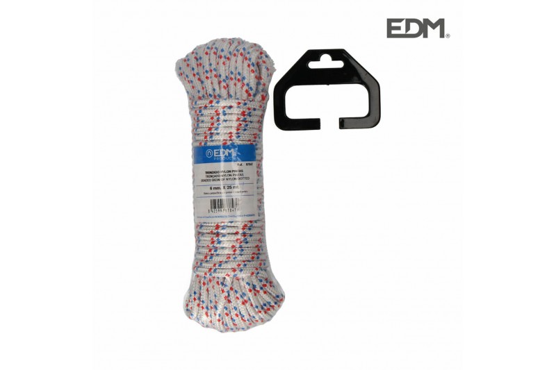 écheveau tressé EDM Nylon 25 m