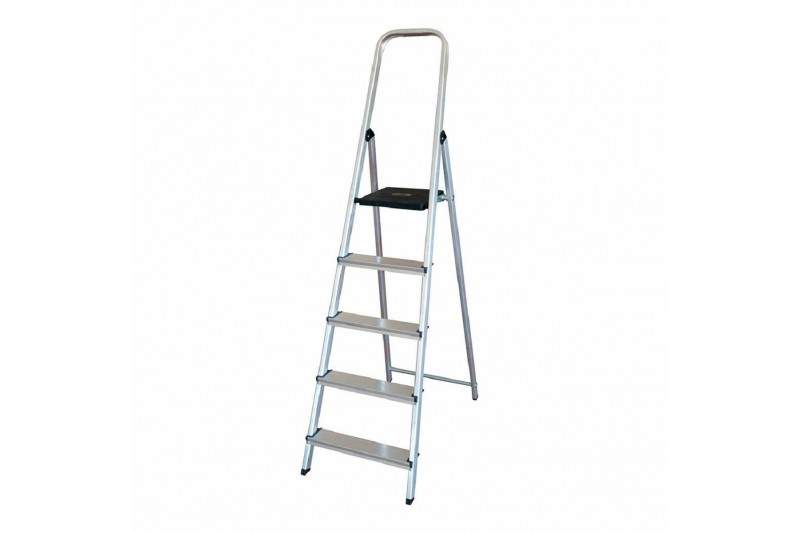 5-step folding ladder EDM Aluminium...