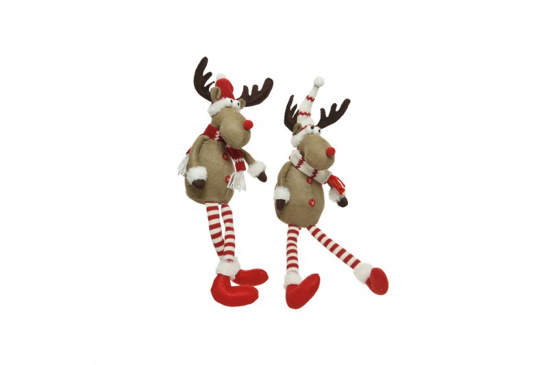 Fluffy toy Decoris Christmas Reindeer...