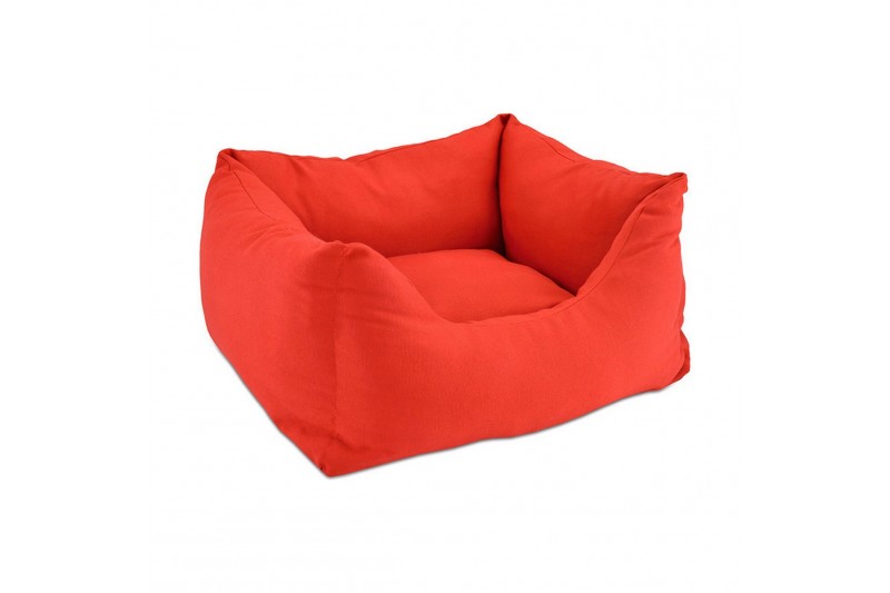 Hondenbed Nayeco 59 x 59 x 50 cm Rood