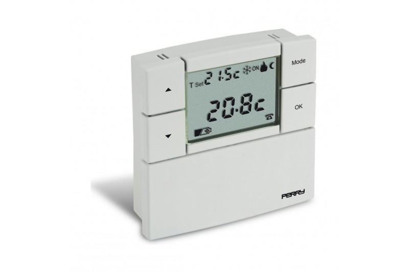 Thermostat Perry 03014 Numérique Blanc