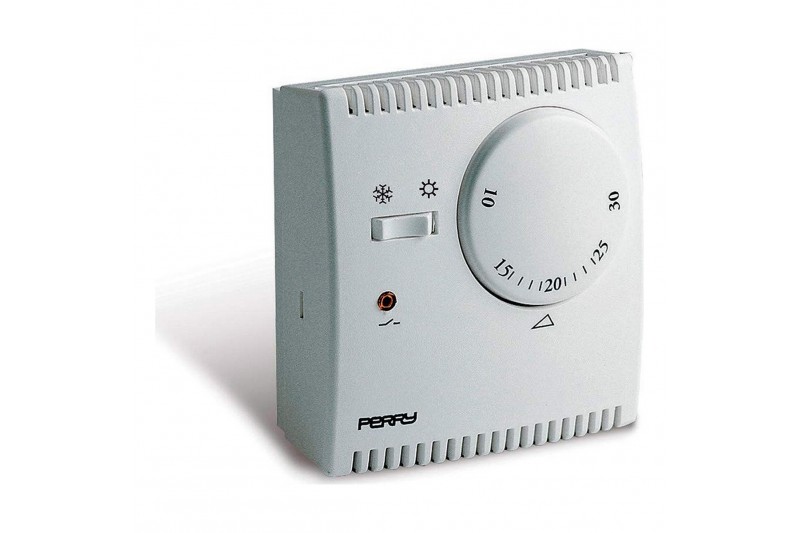 Thermostat Perry 03017 Blanc Analogique