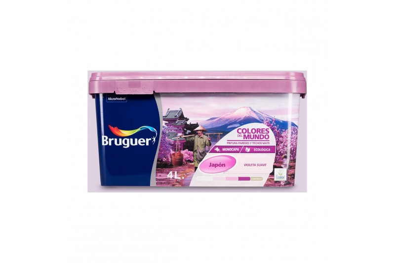 Pintura Bruguer Japon 4 L Violeta suave