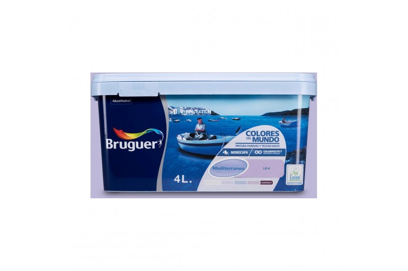 Peinture Bruguer Mediterraneo Lila 4 L