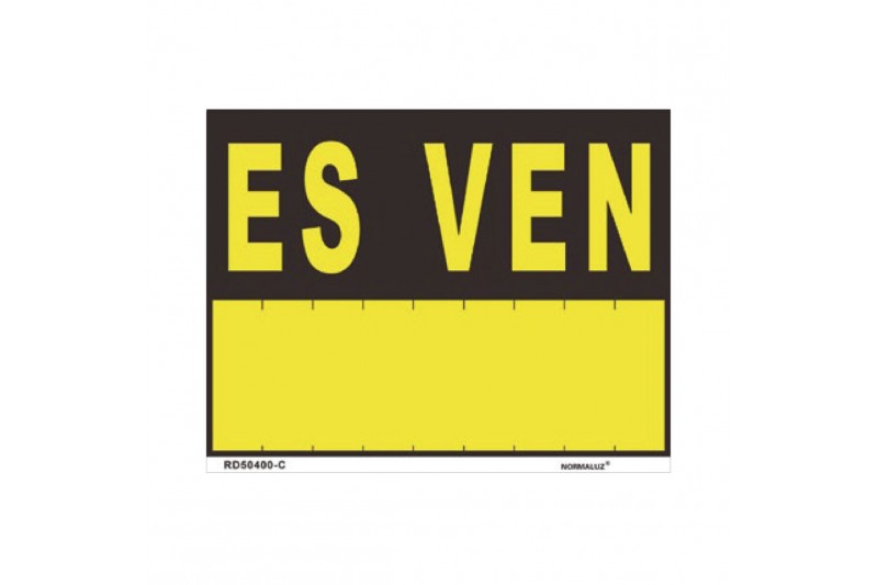 Schild Normaluz Es Ven PVC (35 x 45 cm)