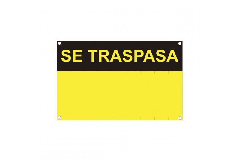 Schild Normaluz Se Traspasa PVC (35 x...